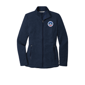 DA Ladies Collective Striated Fleece Jacket